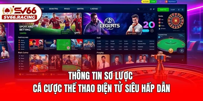 Thông tin sơ lược cá cược thể thao điện tử siêu hấp dẫn
